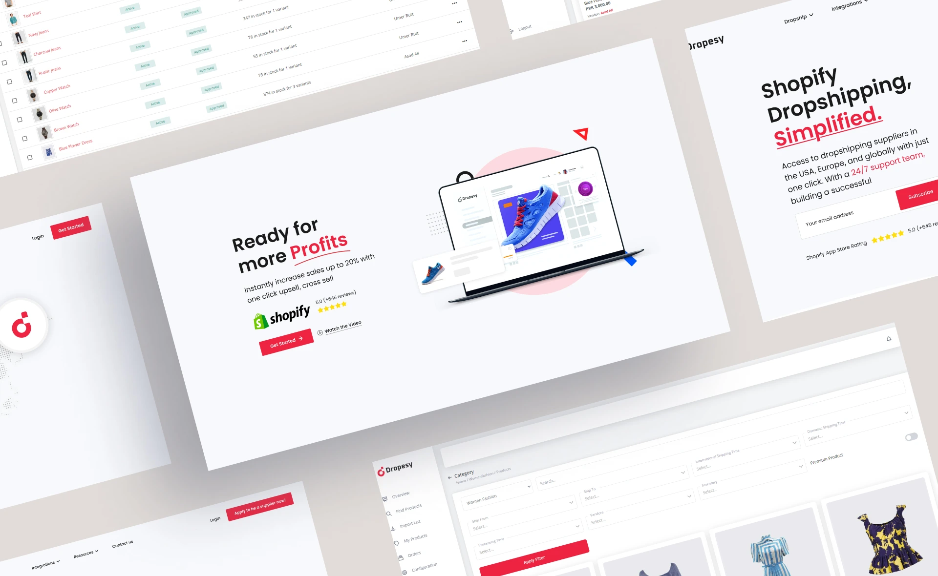 Dropesy-design